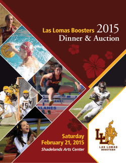 2015 - Las Lomas Athletics Boosters