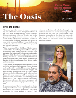 style and a smile - Rescue Mission Alliance