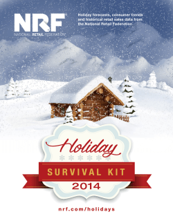 Holiday Survival Kit - National Retail Federation