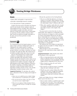 Testing Bridge Thickness 1.1