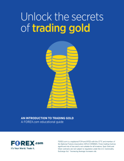 Unlock the secrets of trading gold