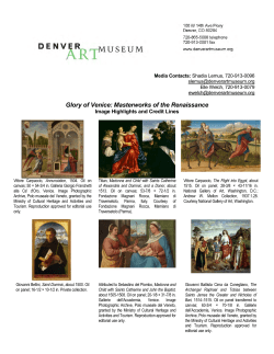 Image Highlights and Credit Lines