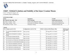 12665 - Orbital Evolution and Stability of the Inner Uranian Moons
