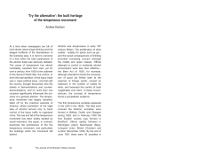 `Try the alternative`: the built heritage of the temperance movement