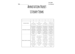 Annotate for - Mrs. Vondra