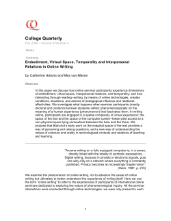 PDF. - Max van Manen