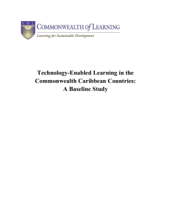 Technology-Enabled Learning in the Commonwealth Caribbean