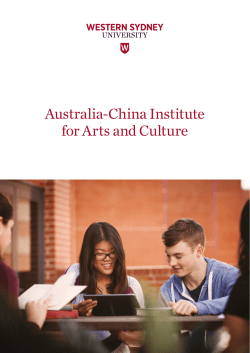 Australia-China Institute for Arts and Culture