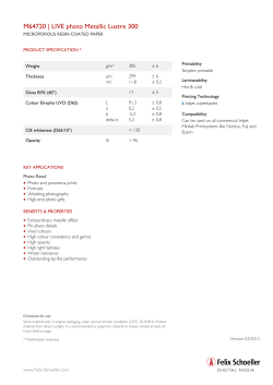 M64720 | LIVE photo Metallic Lustre 300