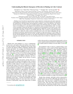 Understanding the Historic Emergence of Diversity in Painting via