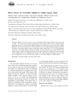 27--34--Muntaz Khan.pmd - The Marine Biological Association of India