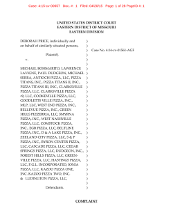 Case: 4:15-cv-00657 Doc. #: 1 Filed: 04/20/15 Page