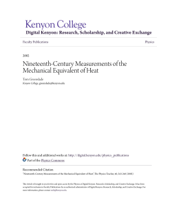 Nineteenth‐Century Measurements of the