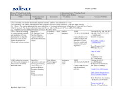 (1)In bold text, Knowledge and Skill Statement