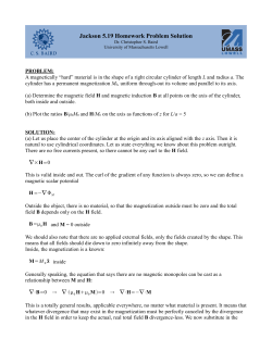 Jackson 5.19 Homework Problem Solution