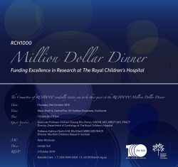 Million Dollar Dinner