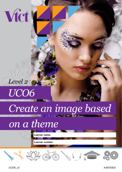 Create an image based UCO6 on a theme
