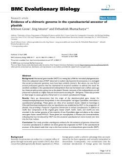 BMC Evolutionary Biology