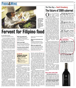Fervent for Filipino food