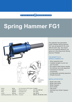 Spring Hammer FG1 - Global Boiler Works