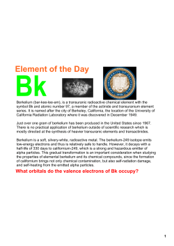 Element of the Day