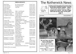 April 2016 - Rotherwick Parish Council