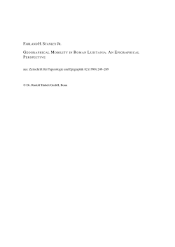 aus: Zeitschrift für Papyrologie und Epigraphik 82 (1990) 249–269