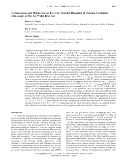 Homogeneous and Heterogeneous Electron Transfer