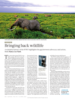 Bringing back wildlife