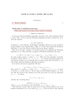 Class 4 - Dartmouth Math Home