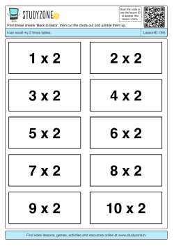1 x 2 2 x 2 3 x 2 4 x 2 5 x 2 6 x 2 7 x 2 8 x 2 9 x 2 10 x 2