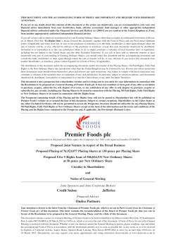 General Meeting Circular