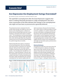 Are Depression-Era Employment Swings Overstated?