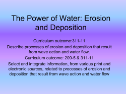 05. Erosion and Deposition