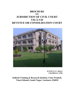jurisdiction of civil court vis-&agrave;-vis revenue or