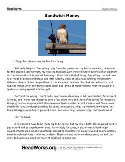 Sandwich Money - cloudfront.net