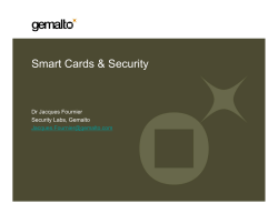 Smart Card Security