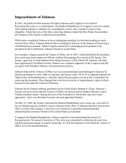 Impeachment of Johnson