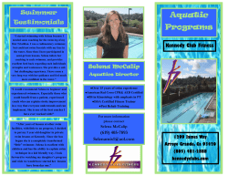 the complete brochure - Kennedy Club Fitness