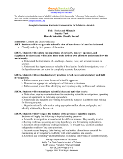 How Do Scientists Classify Rocks