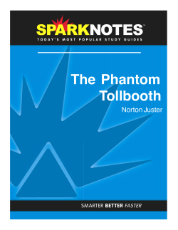 The Phantom Tollbooth - Oxford School District