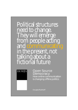 Open Source Democracy