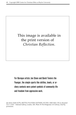 Joyful Recreation - Baylor University