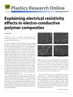 Explaining electrical resistivity effects in electro
