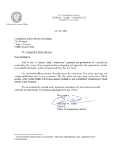 United States Federal Trade Commission