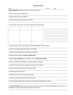 Soil Erosion Video Name