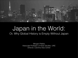 Japan in the World