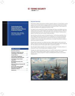 Deep Pack Inspection White Paper