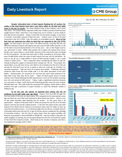 14 - Daily Livestock Report
