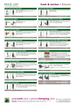 price list - Peak Rock Ltd